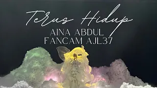 FANCAM | AINA ABDUL - TERUS HIDUP | FINAL ANUGERAH JUARA LAGU 37 #AJL37 (12 FEBRUARI 2023)