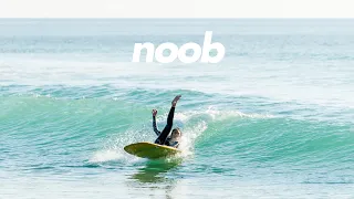 noob on longboarding - what really matters is to have fun  - retro movement surfboards