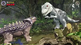 Lego Jurassic World Part 7 - Main Story missions - No commentary 100% walkthrough