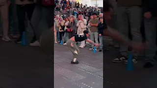 Times Square street breakdancing 917#timessquare #breakdance #manhattan #newyorkcity #viral #shorts