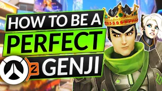 How to Be a PERFECT GENJI - INSANE Tricks and Common Mistakes - Overwatch 2 Guide