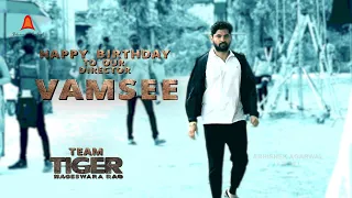 Happy Birthday To Our Director Vamsee | Tiger Nageswara Rao | Ravi Teja | Abhishek Agarwal Arts