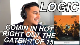 LOGIC NO PRESSURE (INTRO) REACTION | THE START OF THE FINISH!!