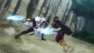 The end of the great war Gintoki and Takasugi││Gintama ALL SS - Best Moments #24