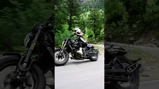 Girl Riding Monster Bike | Voge CU525 Motorcycle 🔥😱😨 #short #ytshorts #motorcycle #viral