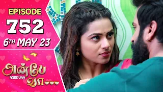 Anbe Vaa Serial | Episode 752 | 6th May 2023 | Virat | Delna Davis | Saregama TV Shows Tamil