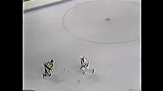 Mario Lemieux's goal against Canadiens, november 1985