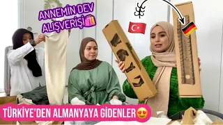 ANNEMİN DEV TÜRKİYE ALIŞVERİŞİ 😍, ALMANYA’YA GİDENLER, 70 KG BAVUL DOLDURDUK