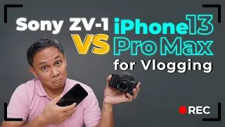 Sony ZV 1 vs iPhone Pro Max For Vlogging