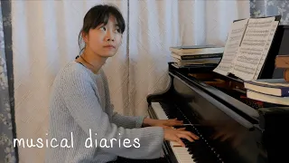 musical diaries: why I got excited... classical pianist life before concert tour