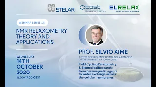 Field cycling relaxometry and biomedical research - webinar by Prof. Silvio Aime