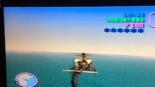 GTA Vice City Hitting The Invisible Barrier With A Sea Sparrow