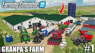 I INHERITED GRANDPA'S $5,000,000 FARM! (CAN I MAKE IT WORK!?) | Farming Simulator 22