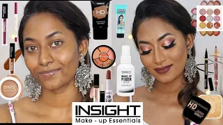 Trying a FULL FACE of INSIGHT COSMETICS ✨ | ** UNDER Rs.250 😱each ** |