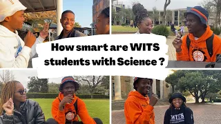 How smart are Wits Students with High School Science ? ( Wits students )