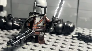 The Mandalorian:The Search For The Child (Lego Star Wars Stop Motion Animation Film)