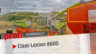Claas Lexion 8600 | profi #Fahrbericht