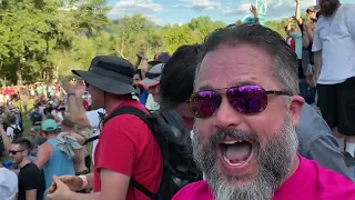 ***HOLY SHOT*** 2021 Disc Golf World Championships James Conrad's birdie to tie the match