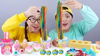 Món tráng miệng sô cô la thạch Mukbang DONA Việt Nam