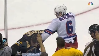 Dylan McIlrath vs Matt Beleskey Nov 27, 2015