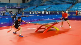 Ma Long, Fan Zhendong were present in Shaanxi, Hou Yingchao actively practiced