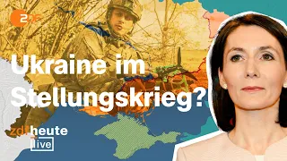 Was die ukr. Gegenoffensive trotzdem erreicht hat I Militärexpertin Claudia Major bei ZDFheute live