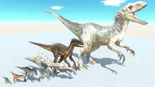 Evolution of Indominux Rex VS All Dinosaurs Rescue GODZILLA KONG From Evolution Animals ARBS Revolt
