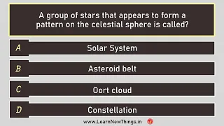 Space Quiz - Part 3 | 10 Questions | Astronomy Quiz
