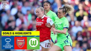 HIGHLIGHTS | Arsenal - VfL Wolfsburg -- UEFA Women's Champions League 2022-23 (Deutsch)