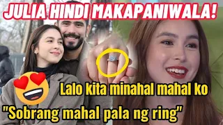kasalan na!😍💍Julia hindi makapaniwala sa presyo ng engagement ring.