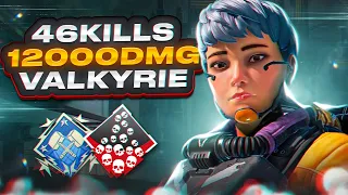 ЗР-179! 46 KILLS & 12000 DMG ON VALKYRIE.EXE, FOR 2 GAMES ! валькирия апекс легенд реликвия apex