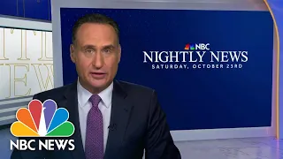 Nightly News Full Broadcast - October 23rd