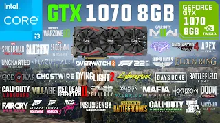 GTX 1070 Test in 50 Games in 2022