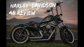 2016 Harley 48 and Saddlebag Review!