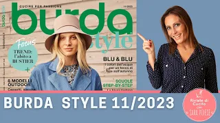 BURDA NOVEMBRE 2023 | BURDA 11/2023 | in sartoria con Sara Poiese