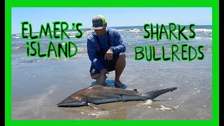 Surf Fishing Elmers Island | epic day of fishing