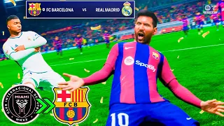 MESSI VUELVE AL BARCELONA *Epic Fichaje* 😱 MODO CARRERA