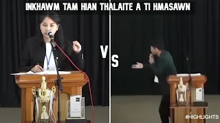 Inkhawm tam hian thalaite a ti hmasawn | aDumAVar Debate GRAND FINALE | HBC vs PUC | Highlights