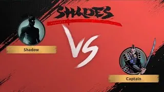 Shadow Fight Shades ACT-III Chapter III(DUTY TO WIN)  |  Shadow Vs Captain Gameplay