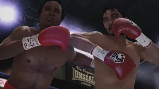 Sugar Ray Leonard vs Manny Pacquiao Full Fight - Fight Night Champion Simulation