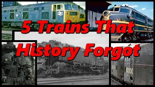 5 Trains That History Forgot | History in the Dark