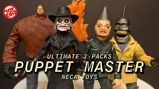 2021 Ultimate PUPPET MASTER | Blade, Torch, Pinhead and Tunneler by NECA Toys