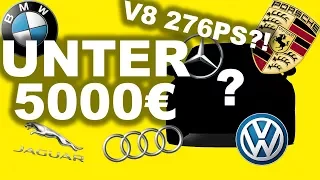 Die 5 Besten Autos unter 5000€