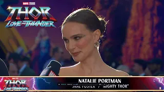 Mighty Thor Actress Natalie Portman | Marvel's Thor: Love and Thunder Red Carpet