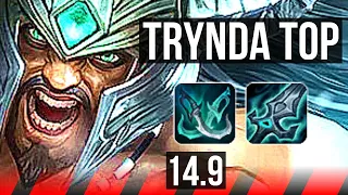 TRYNDAMERE vs JAX (TOP) | 11/2/7, Legendary, 800+ games | BR Master | 14.9