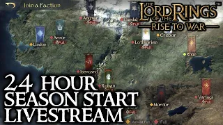 Lotr: Rise to War 🔴 24  Hour Livestream! (Part 1)