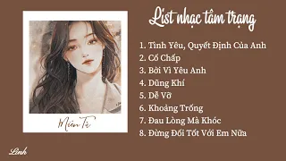 List nhạc tâm trạng của Miên Tử • 棉子 | List nhạc Trung ♪