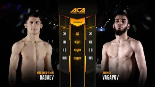 Магомед Амин Дадаев vs.  Ахмед Вагапов | Magomed Emin Dadaev vs.  Akhmed Vagapov | ACA YE 28