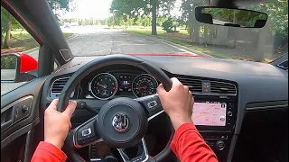 2020 Volkswagen Golf GTI (6MT) - POV Test Drive (Binaural Audio)