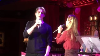 Broadway Princess Party @ 54 Below (1/29/2017) Christy Altomare with Derek Klena "At The Beginning"